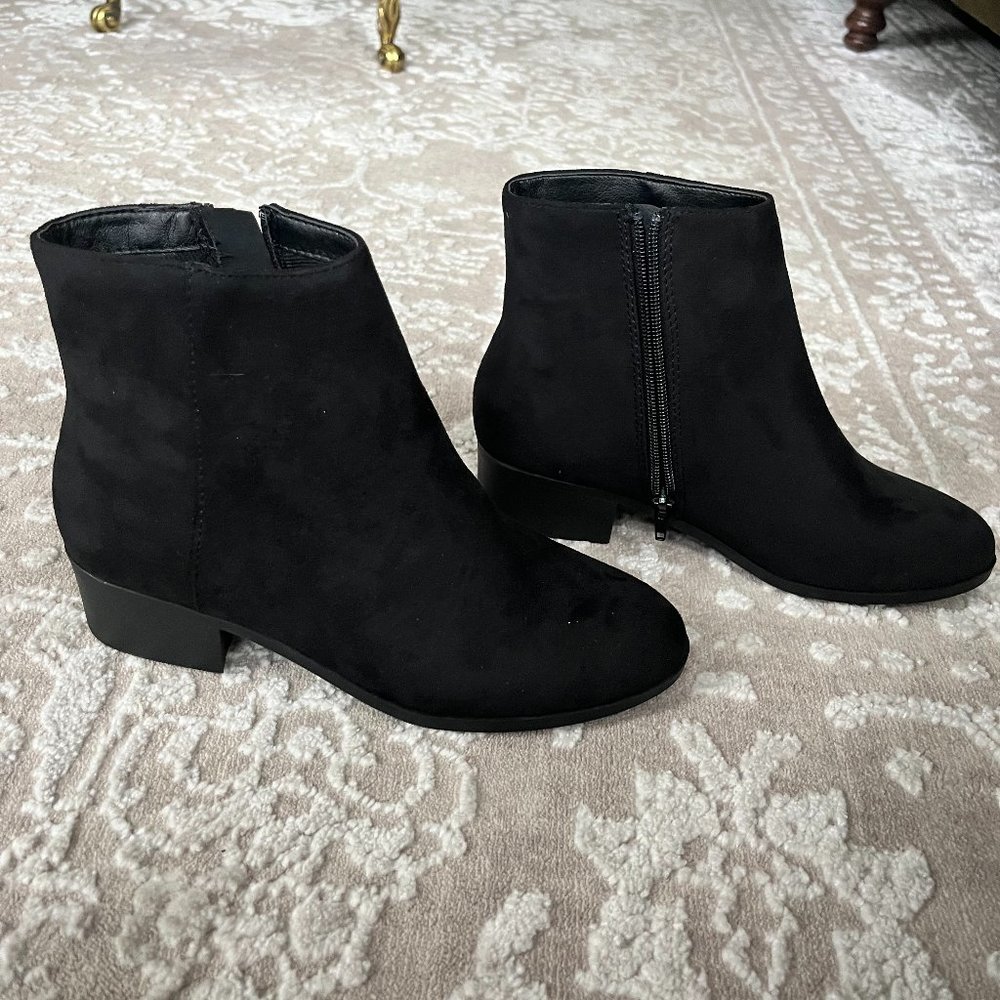Y Not Black Heeled Ankle Boots